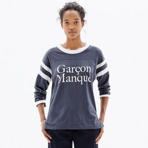 Madewell Garçon Manqué Tomboy Baseball Tee